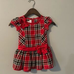 Ashley Ann Red Plaid Dress